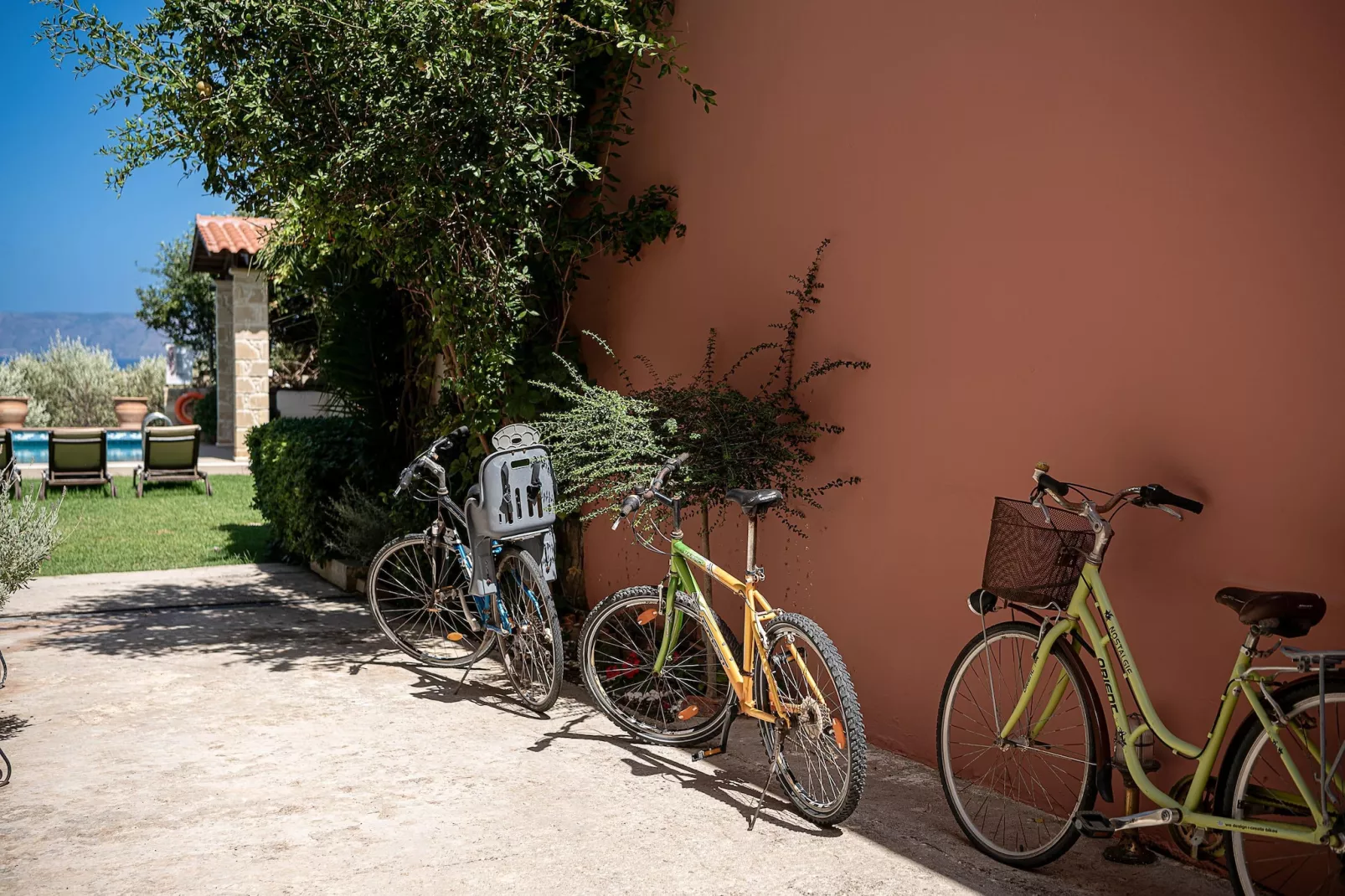 Villa Arhontariki 4prs-Parkfaciliteiten