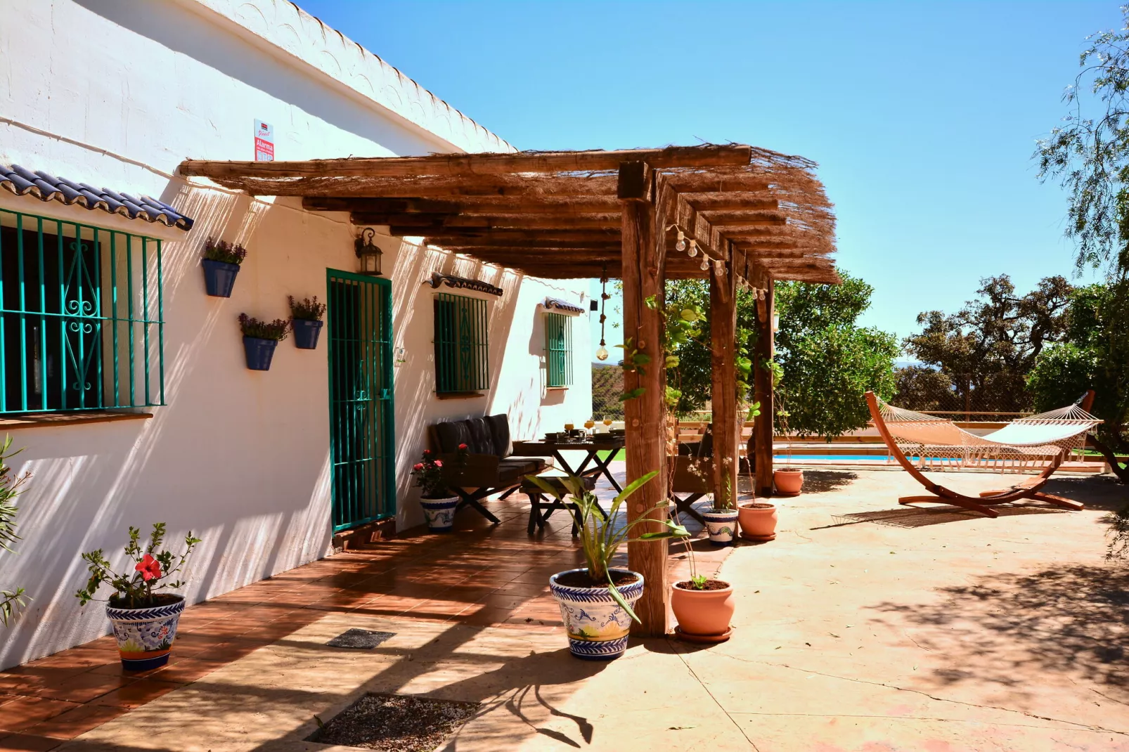 Villa Montes de Málaga-Buitenkant zomer