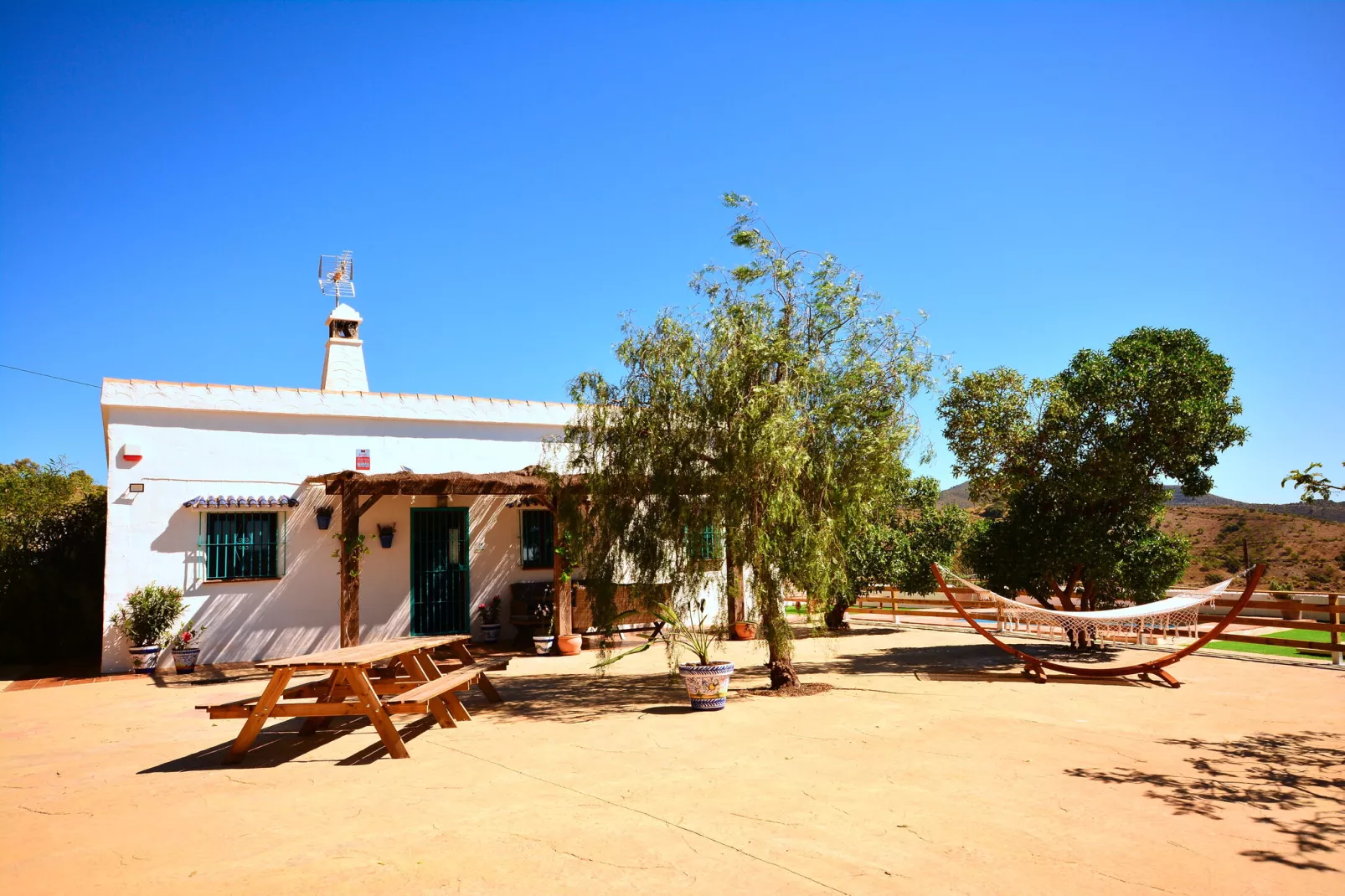 Villa Montes de Málaga-Tuinen zomer