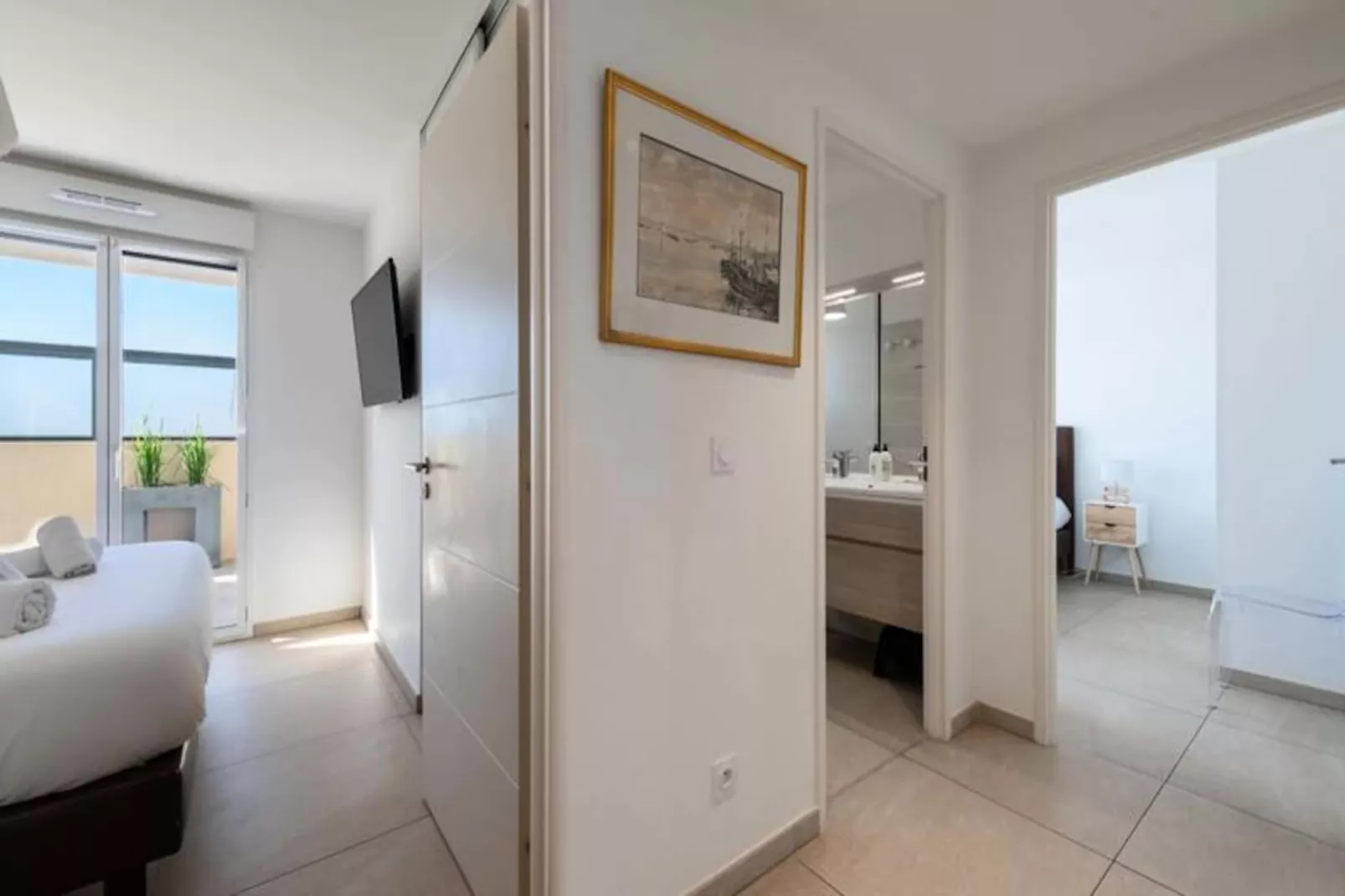 Résidence 4p Rooftop Avec Jacuzzi & Parking, Cannes-Niet-getagd