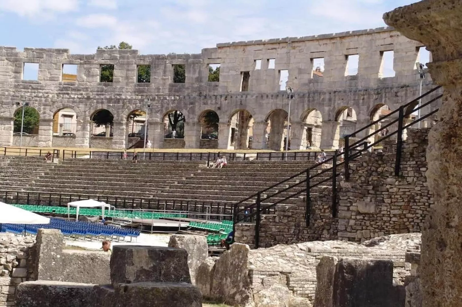 Villa Rosa Apartman-Gebieden zomer 20km