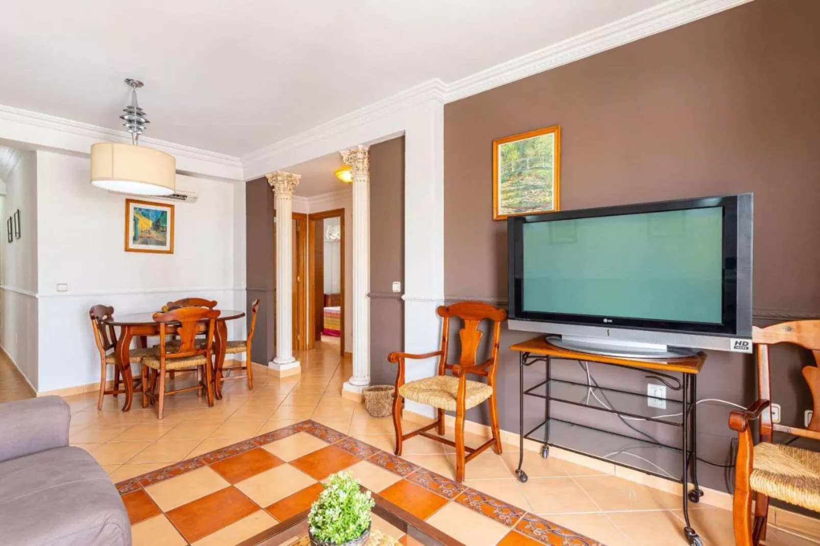 Apartamento en Nerja-Woonkamer