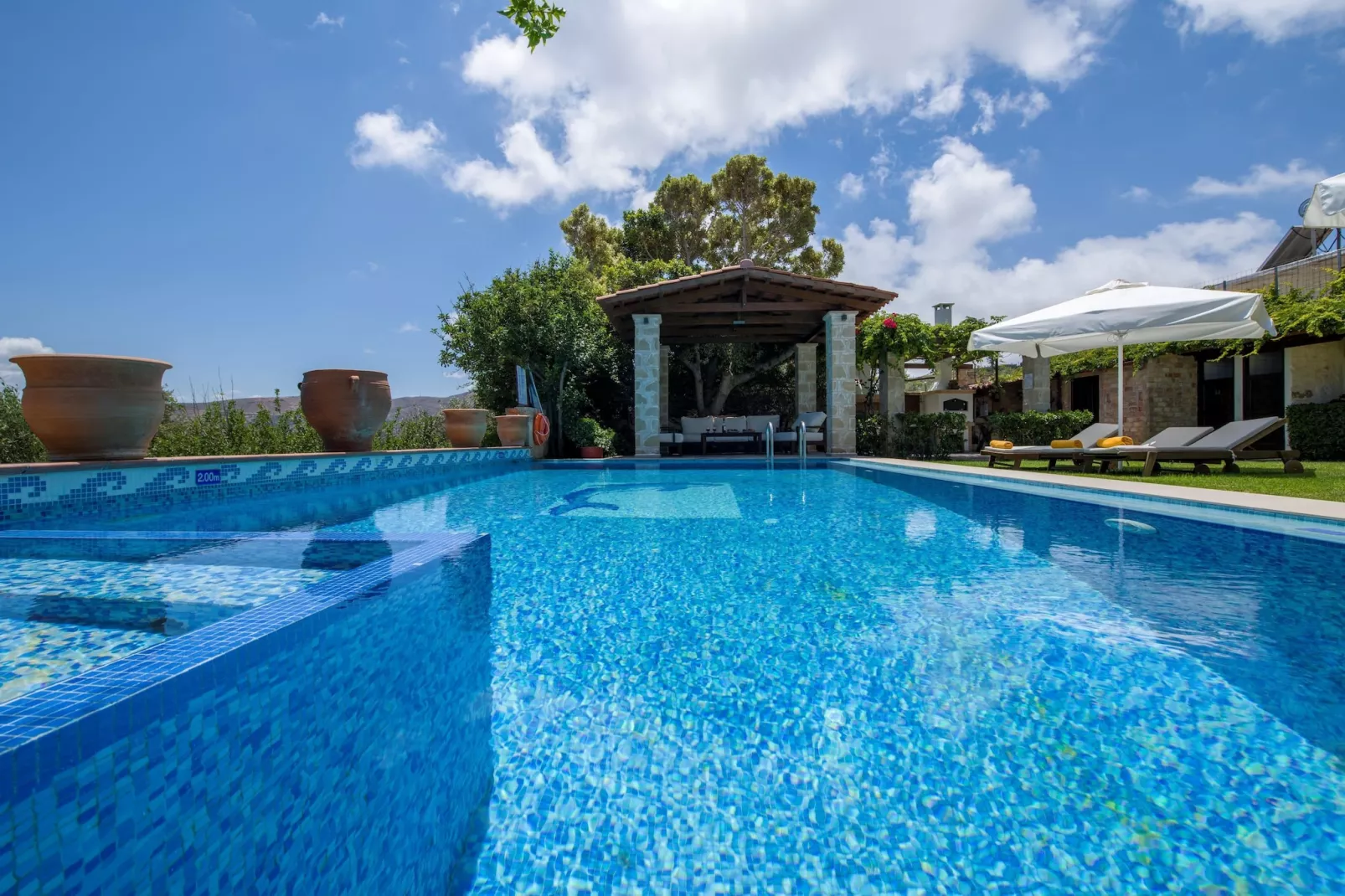 Villa Arhontariki 8prs-Zwembad