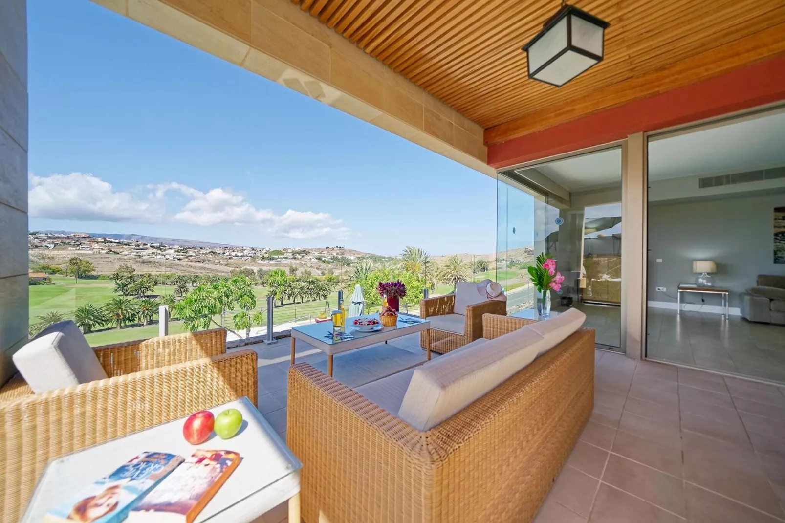 Piedra Amarilla 8 pax-Terrasbalkon