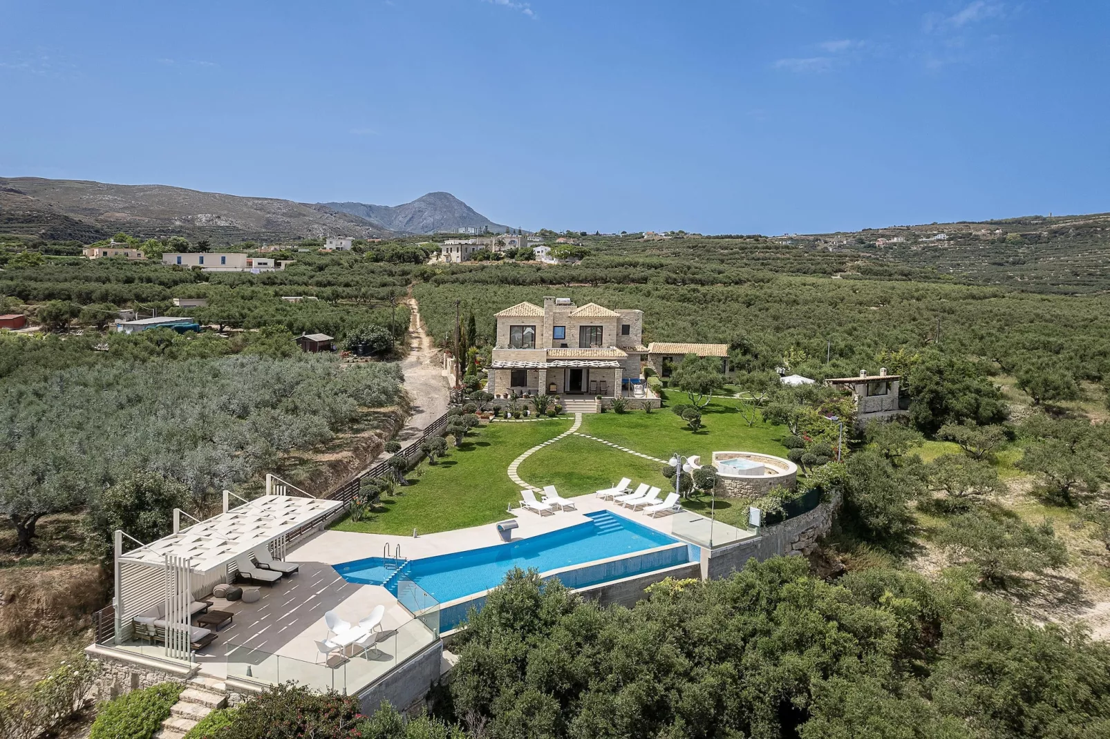 Villa Aloni 8prs-Gebieden zomer 1km