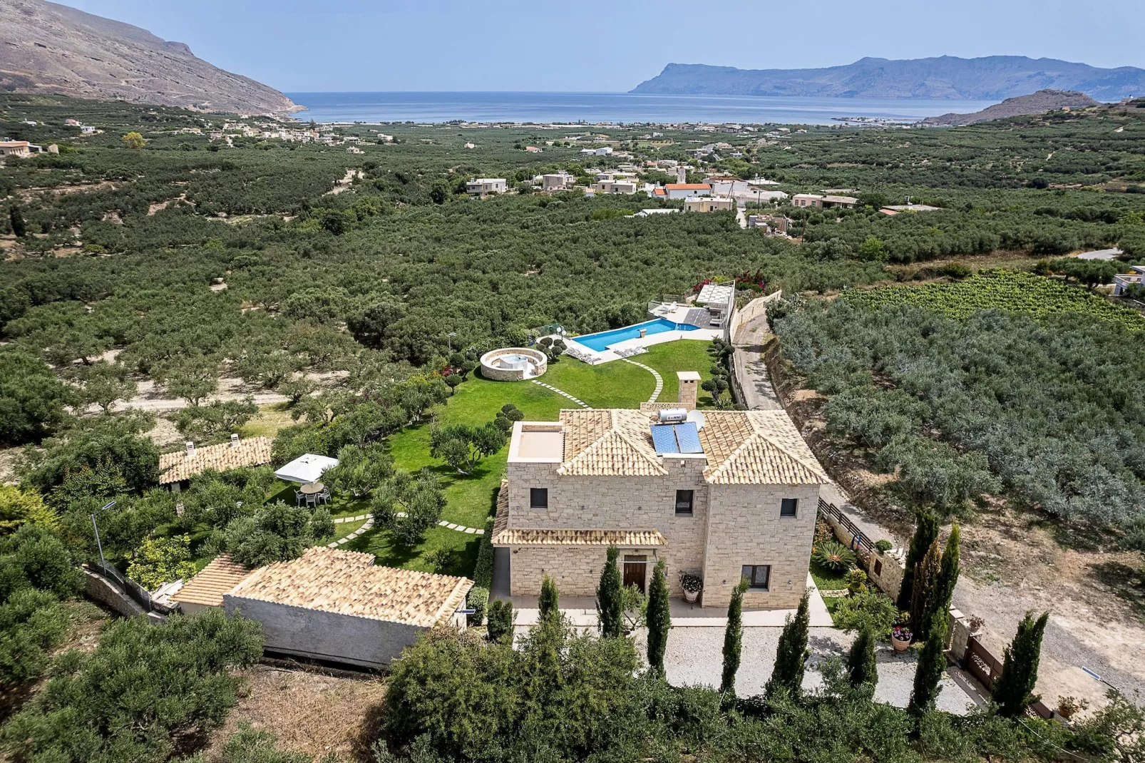 Villa Aloni 8prs-Gebieden zomer 1km