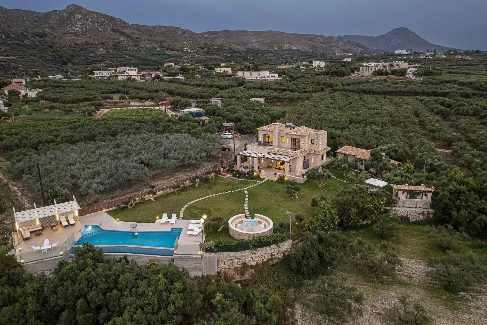 Villa Aloni 8prs-Gebieden zomer 5km