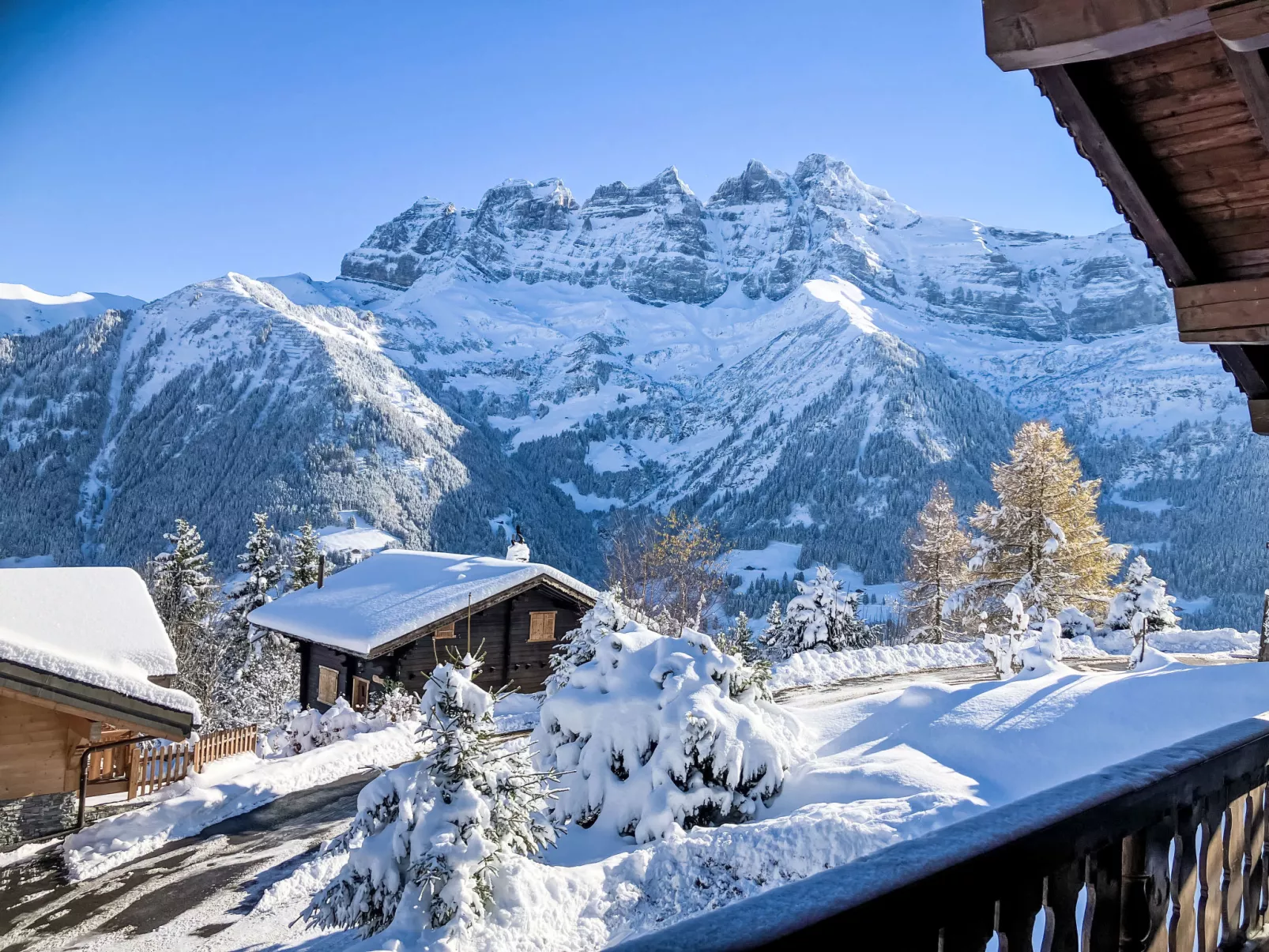 Chalet Seravalle-Buiten