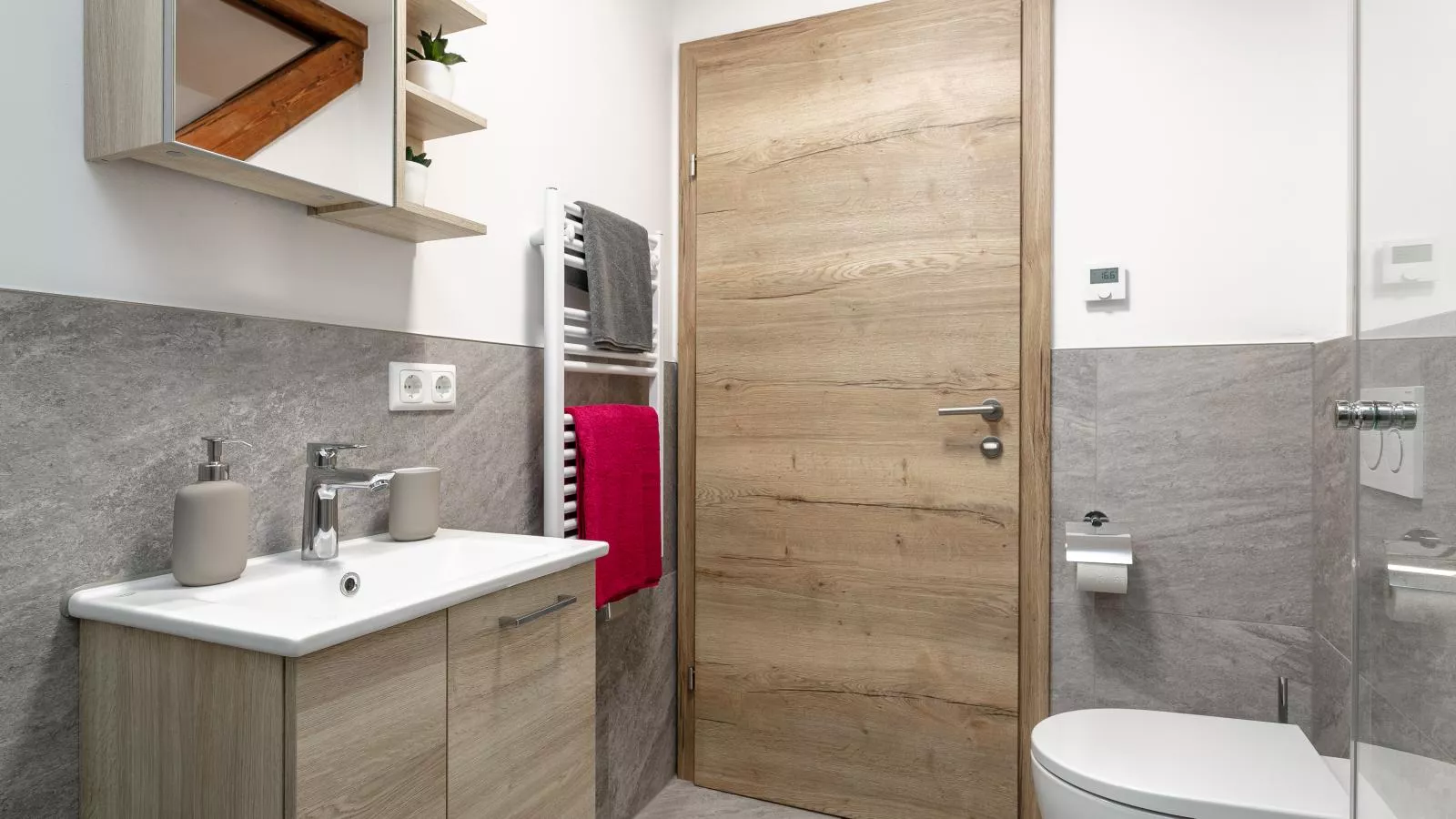 Tennerhof Apartments Top 1 und Top 2-Badkamer