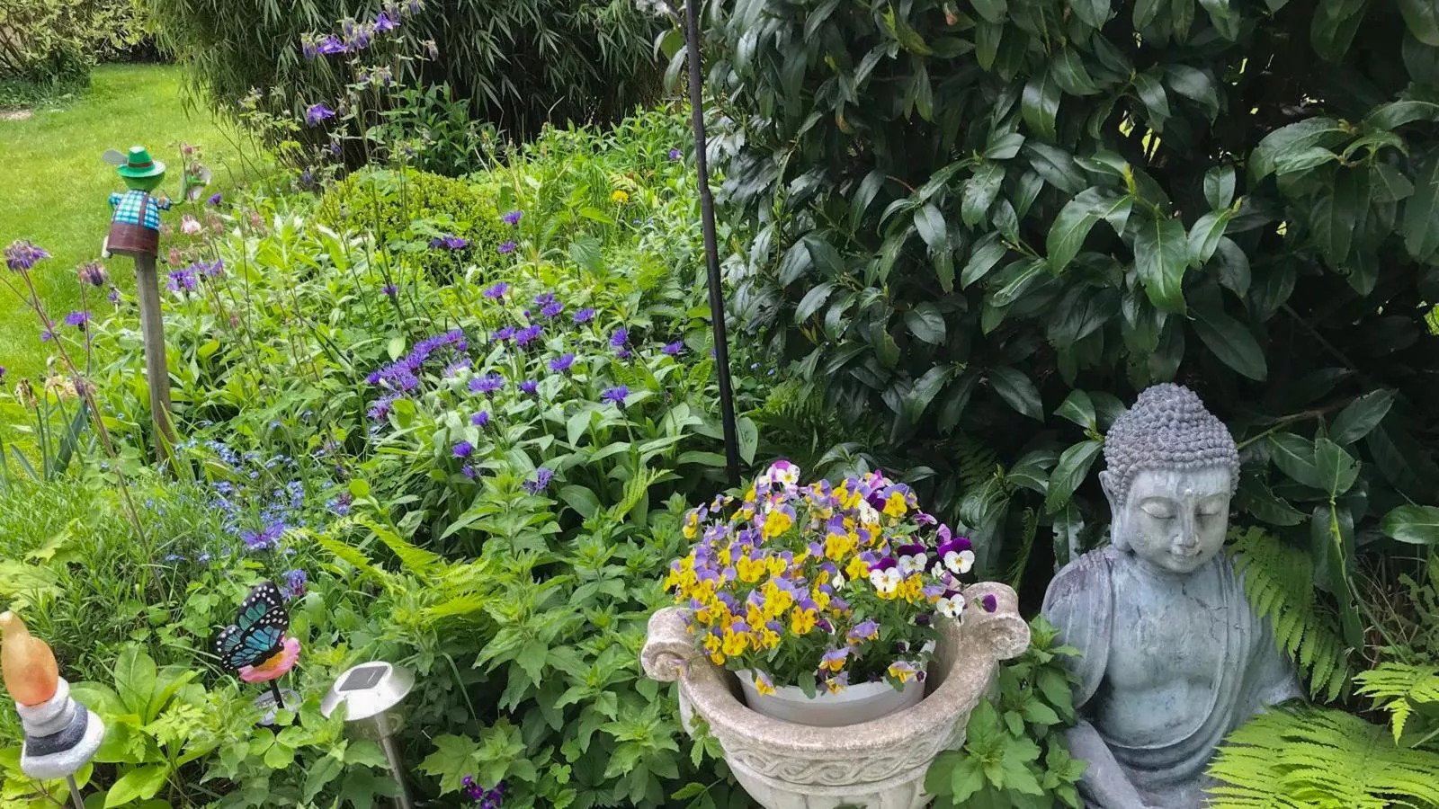 Böhmerwaldnest-Tuinen zomer