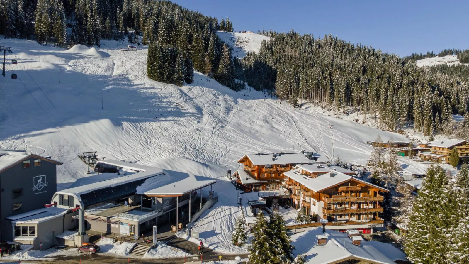 Panorama Chalet Top 2A am Lift Ski-In-Out-Exterieur winter