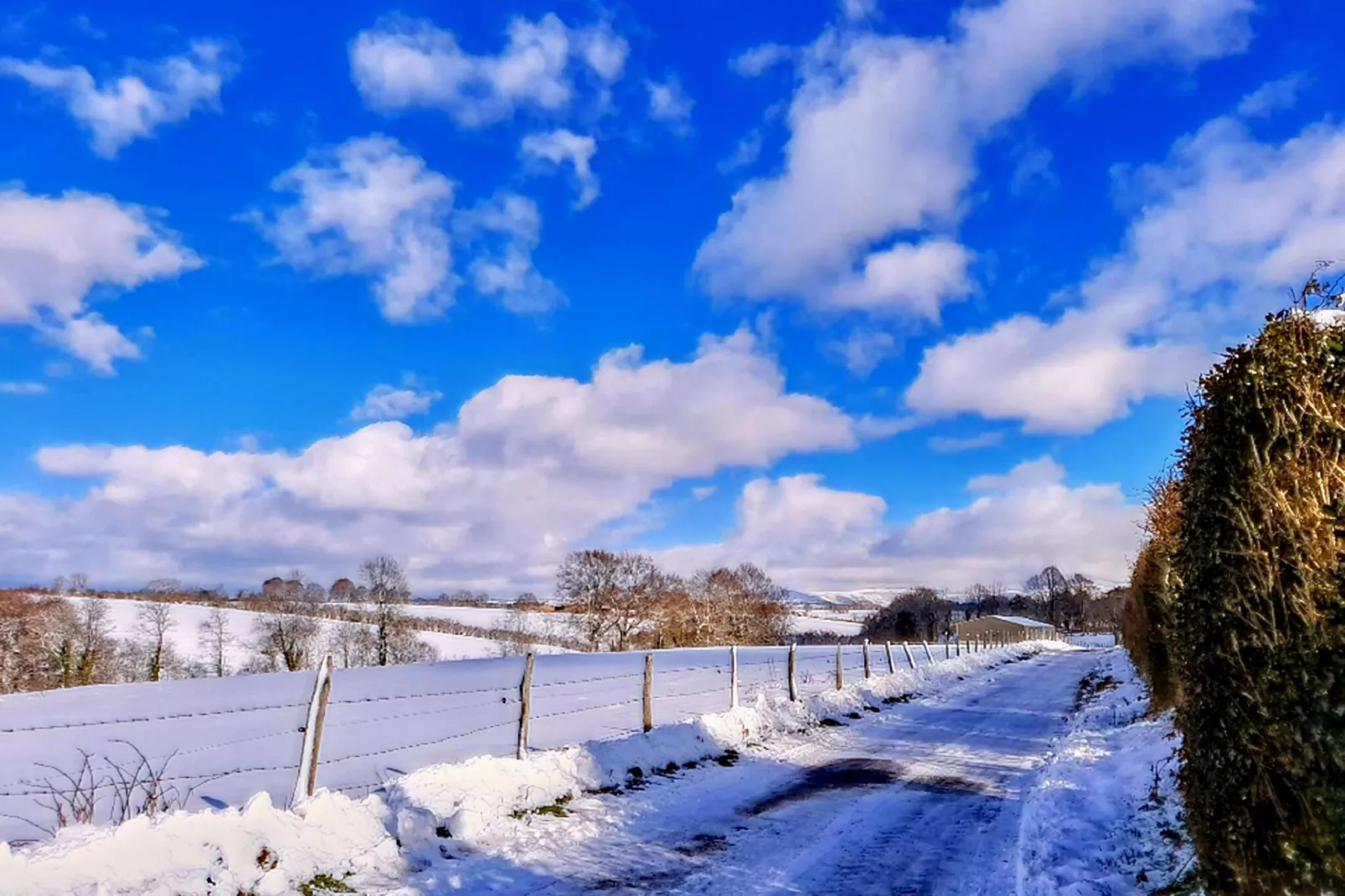 Petite Plaisance-Gebied winter 5km