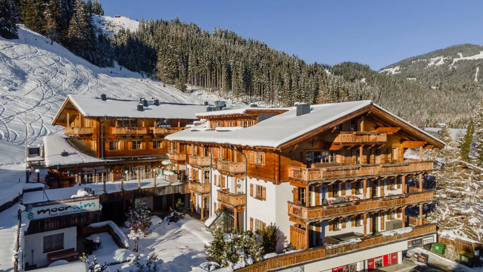 Panorama Chalet Top 2A am Lift Ski-In-Out-Exterieur winter