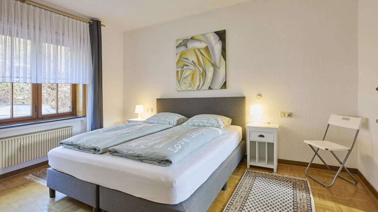 Kurhaus am Nordenau-Slaapkamer