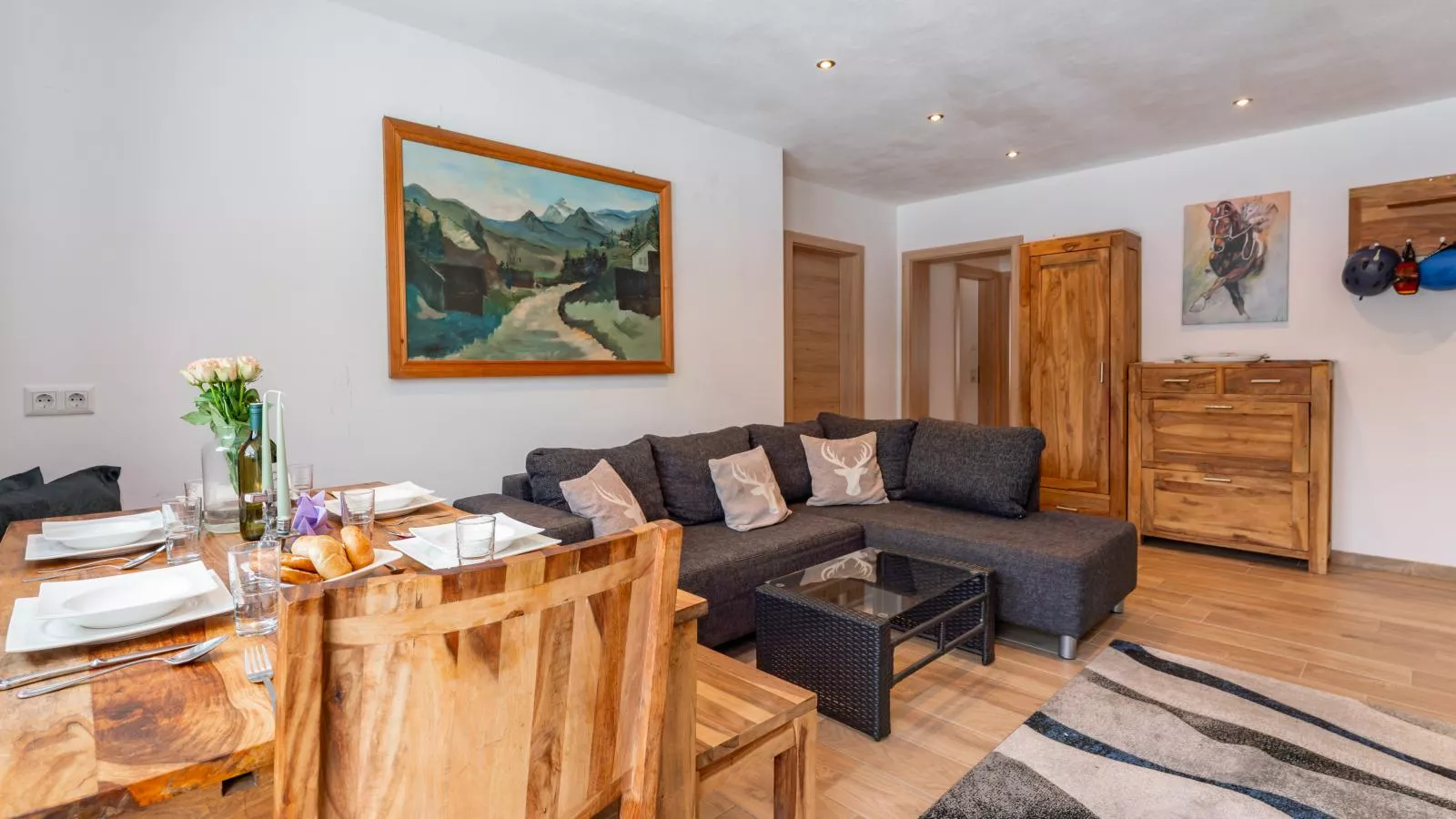 Smaragdherz-Woonkamer