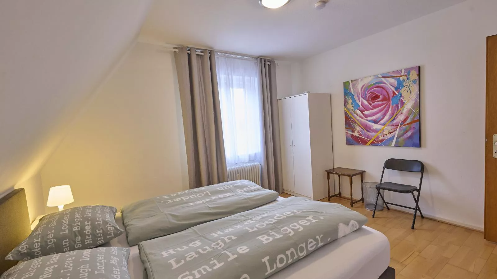 Kurhaus am Nordenau-Slaapkamer