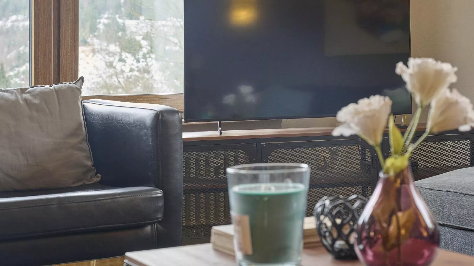 Kurhaus am Nordenau-Woonkamer