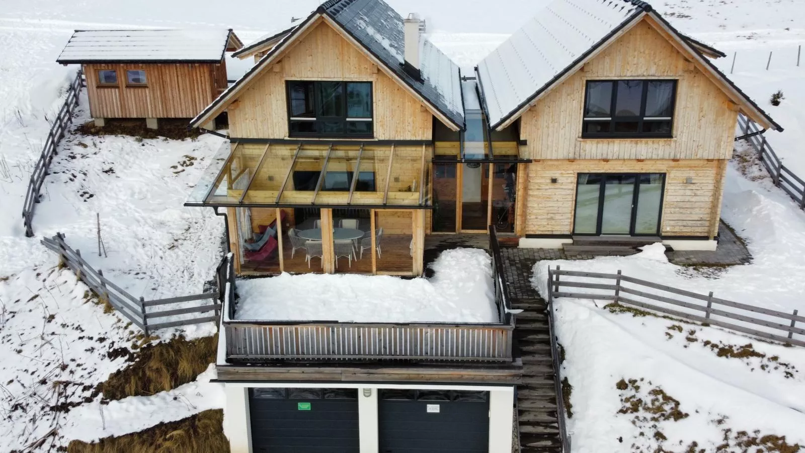 Designchalets Falkertsee-Exterieur winter