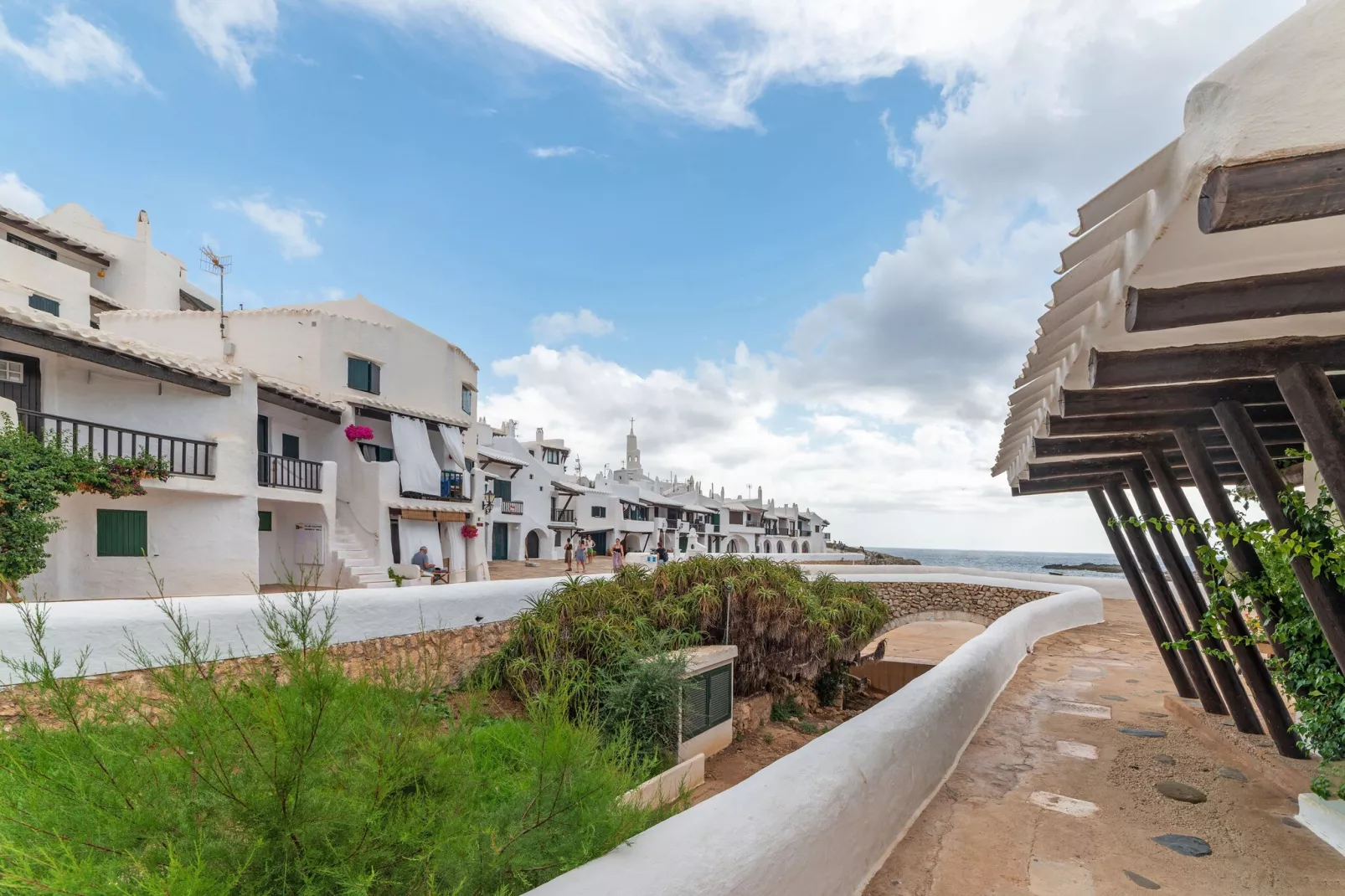 Binibeca Vell IV-Uitzicht zomer