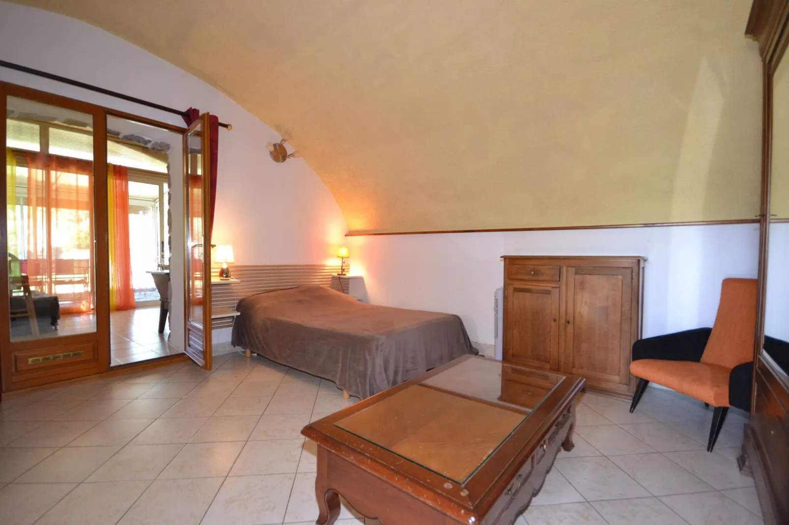 Appartement de plain pied-Slaapkamer