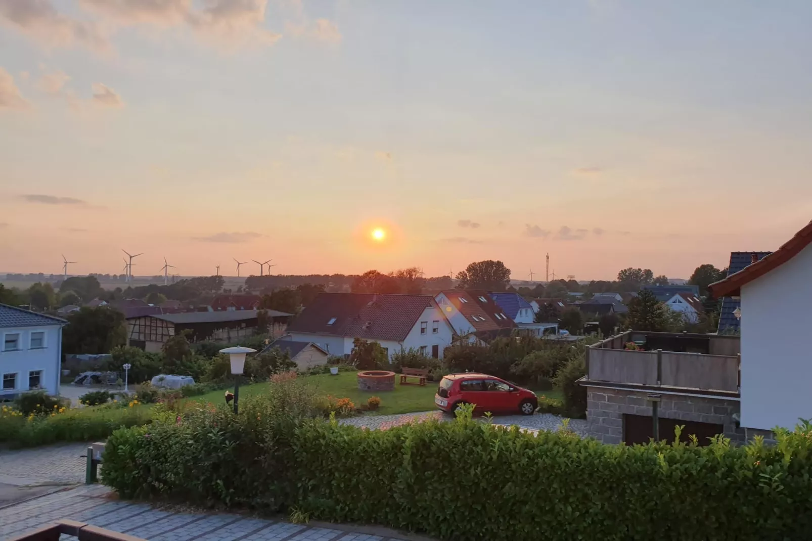 Ferienhaus in Kröpelin-Uitzicht zomer