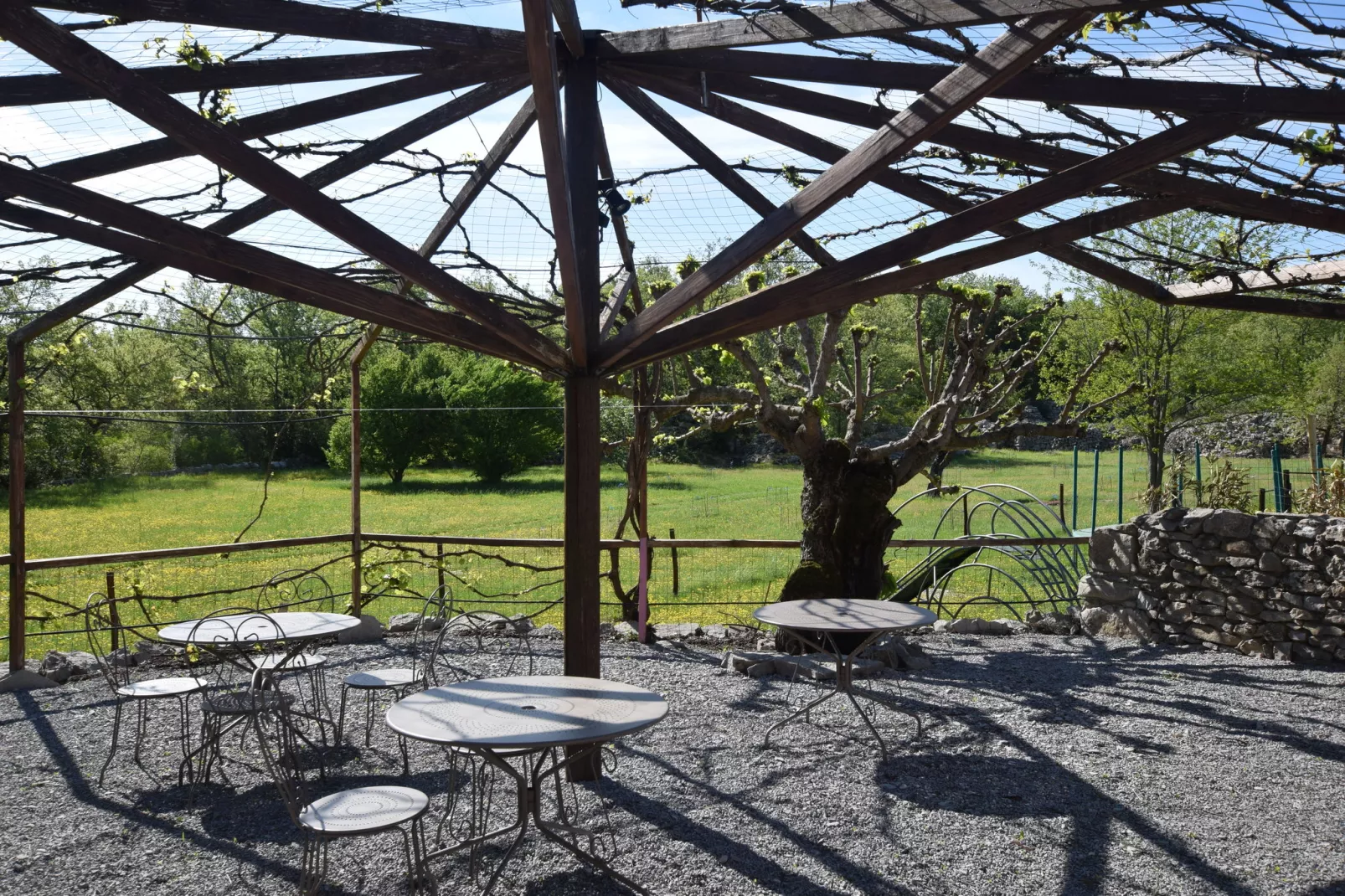 Gite avec mezzanine-Terrasbalkon