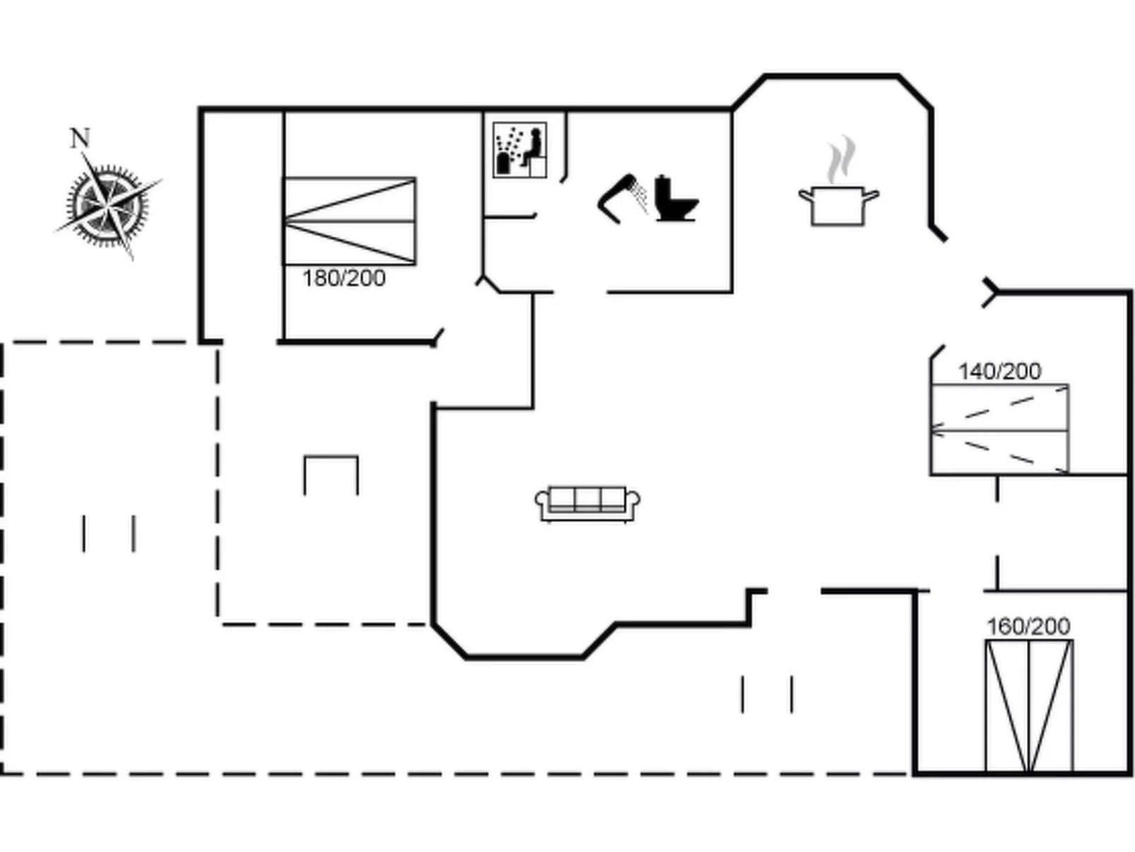 "Anthea" - 450m from the sea