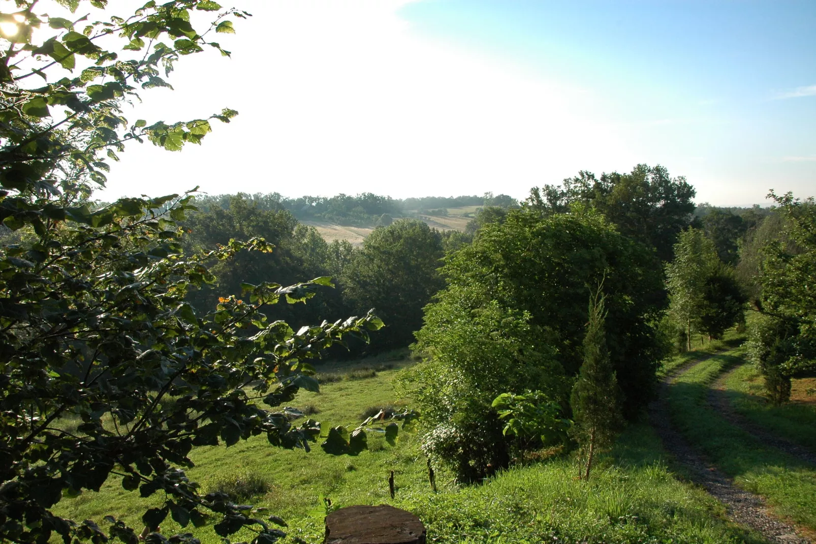 Gite La Porcherie-Uitzicht zomer