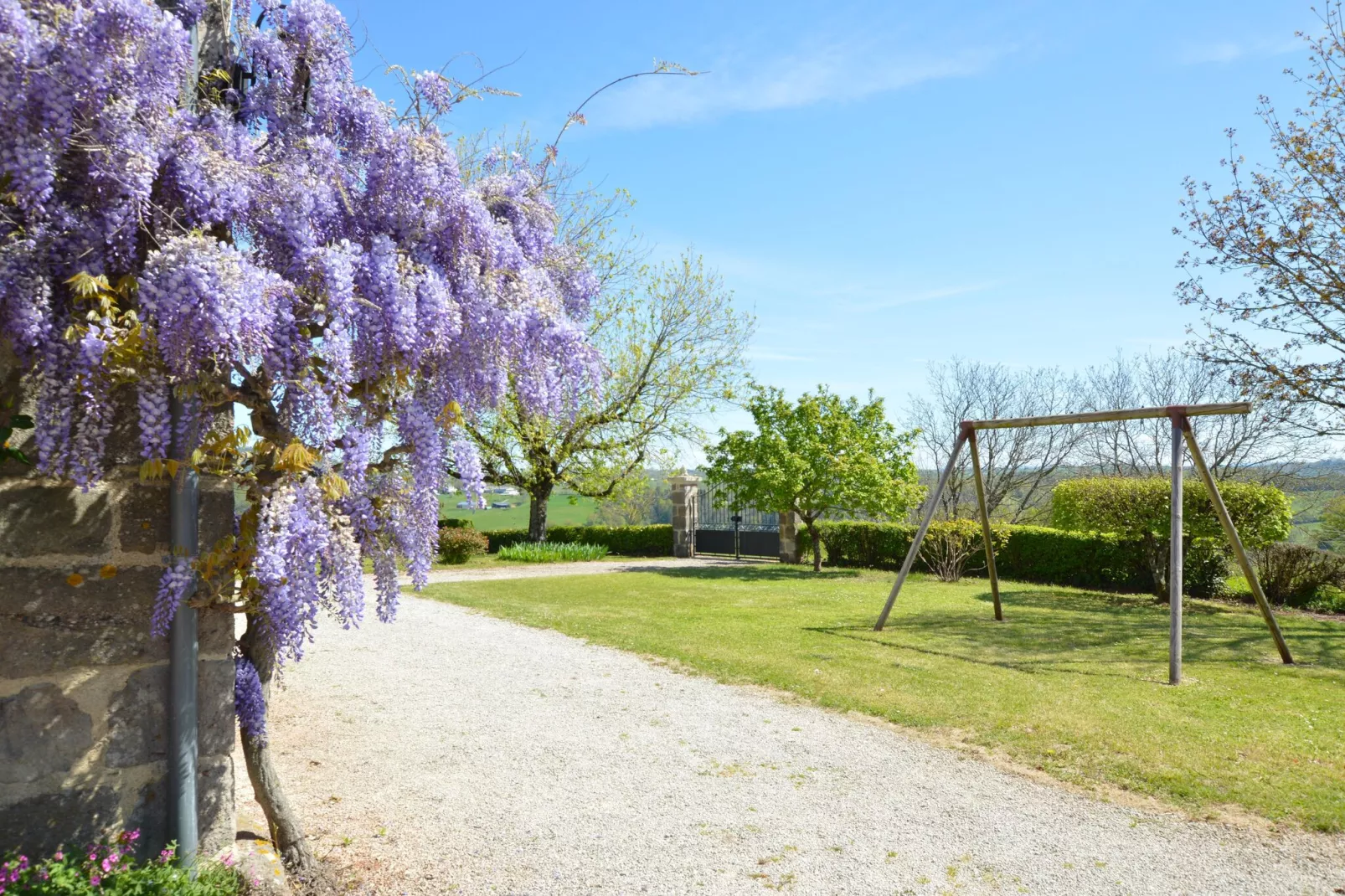 Le Rouvet près de Dordogne-Tuinen zomer