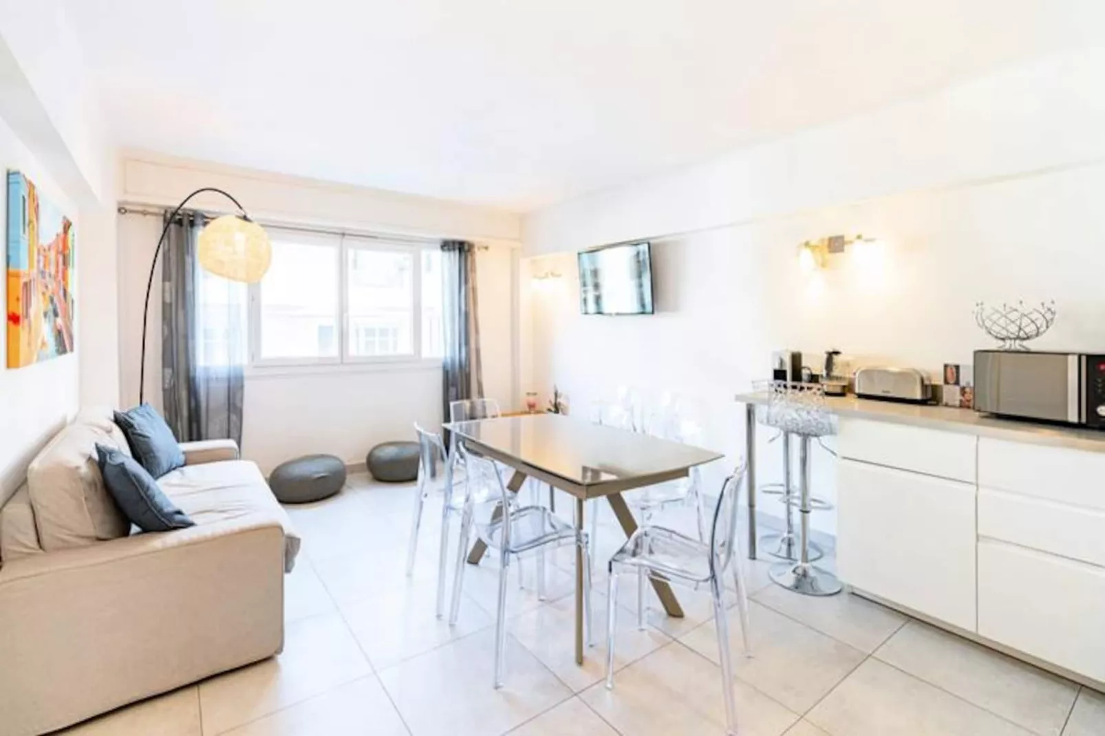 4 Pi&egrave;ces - Moderne Lumineux Croisette 1 Mn, Coeur De Cannes Olam Properties