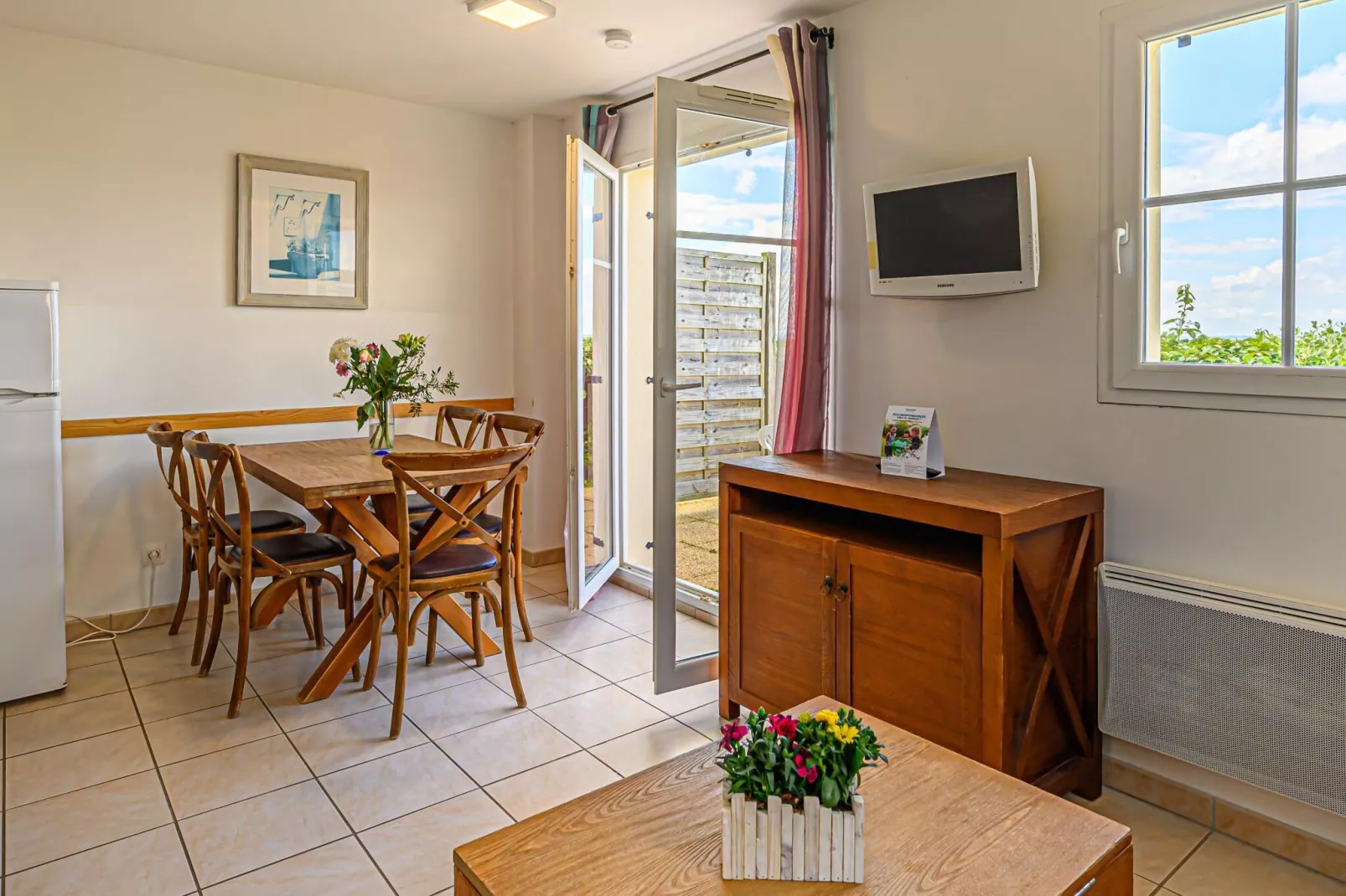 Residence les Terrasses de Pentrez 1-Woonkamer