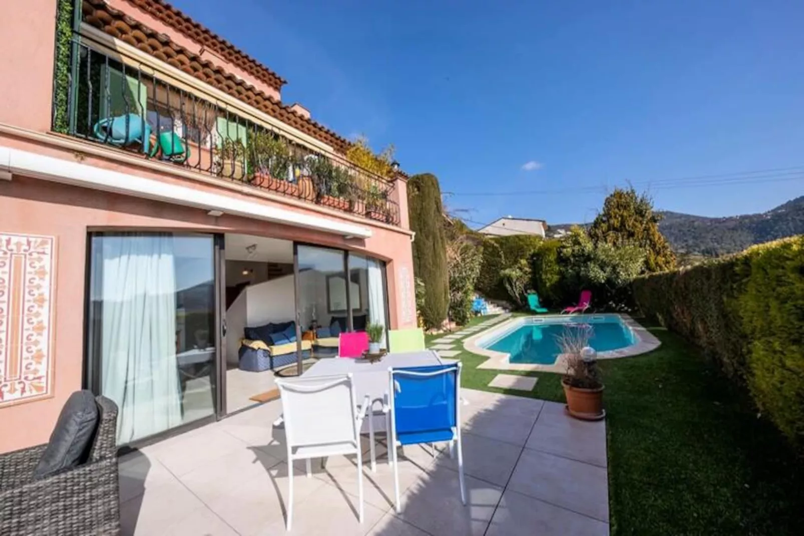 06c-villa 8 Pers Avec Piscine -arri&egrave;re Pays Ni&ccedil;ois