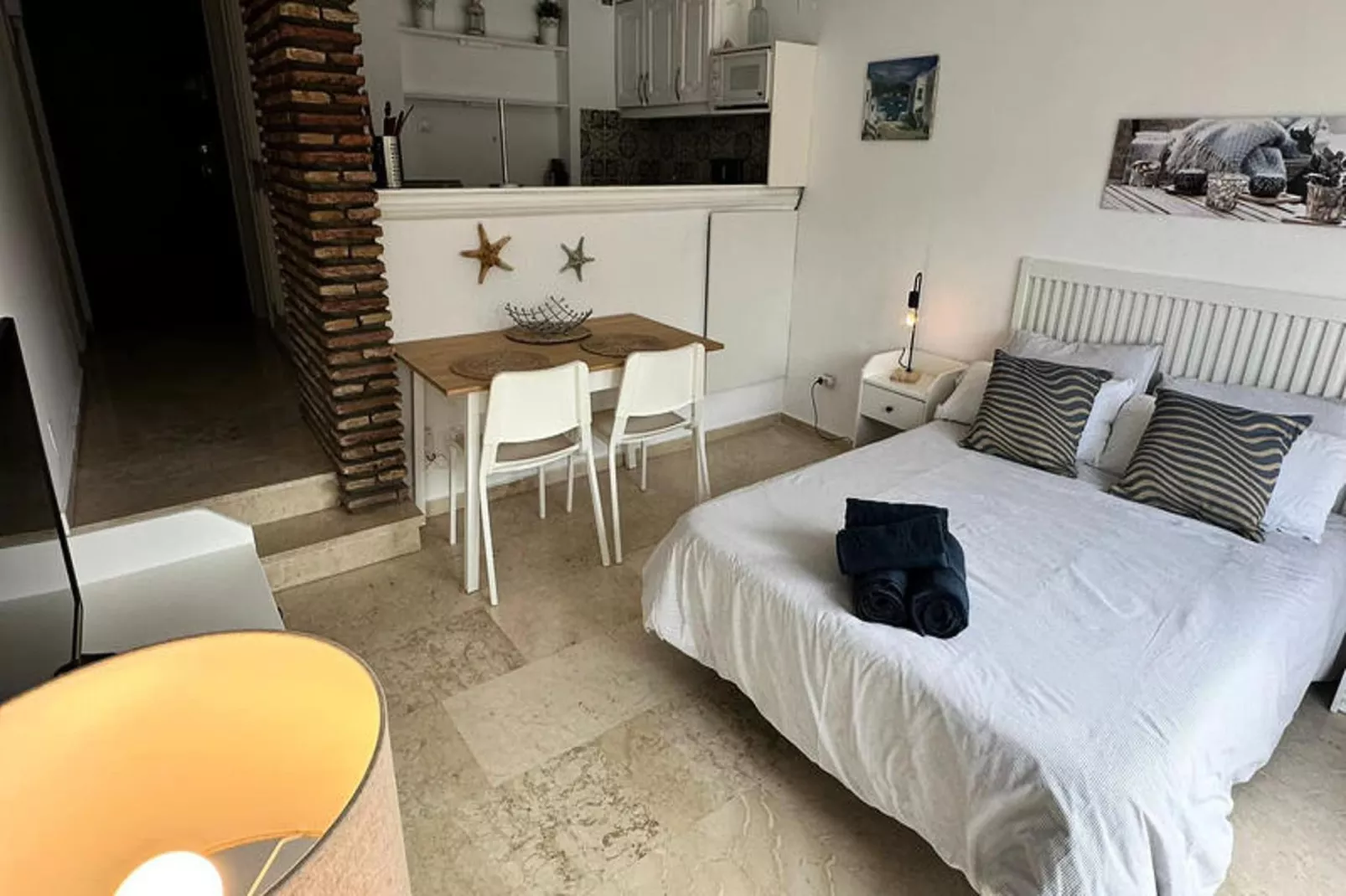 Studio à Estepona-Slaapkamer