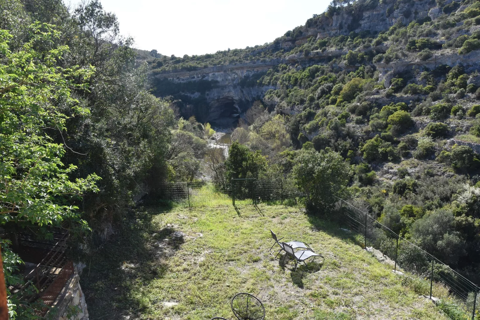 Villa Les Gorges-Tuinen zomer