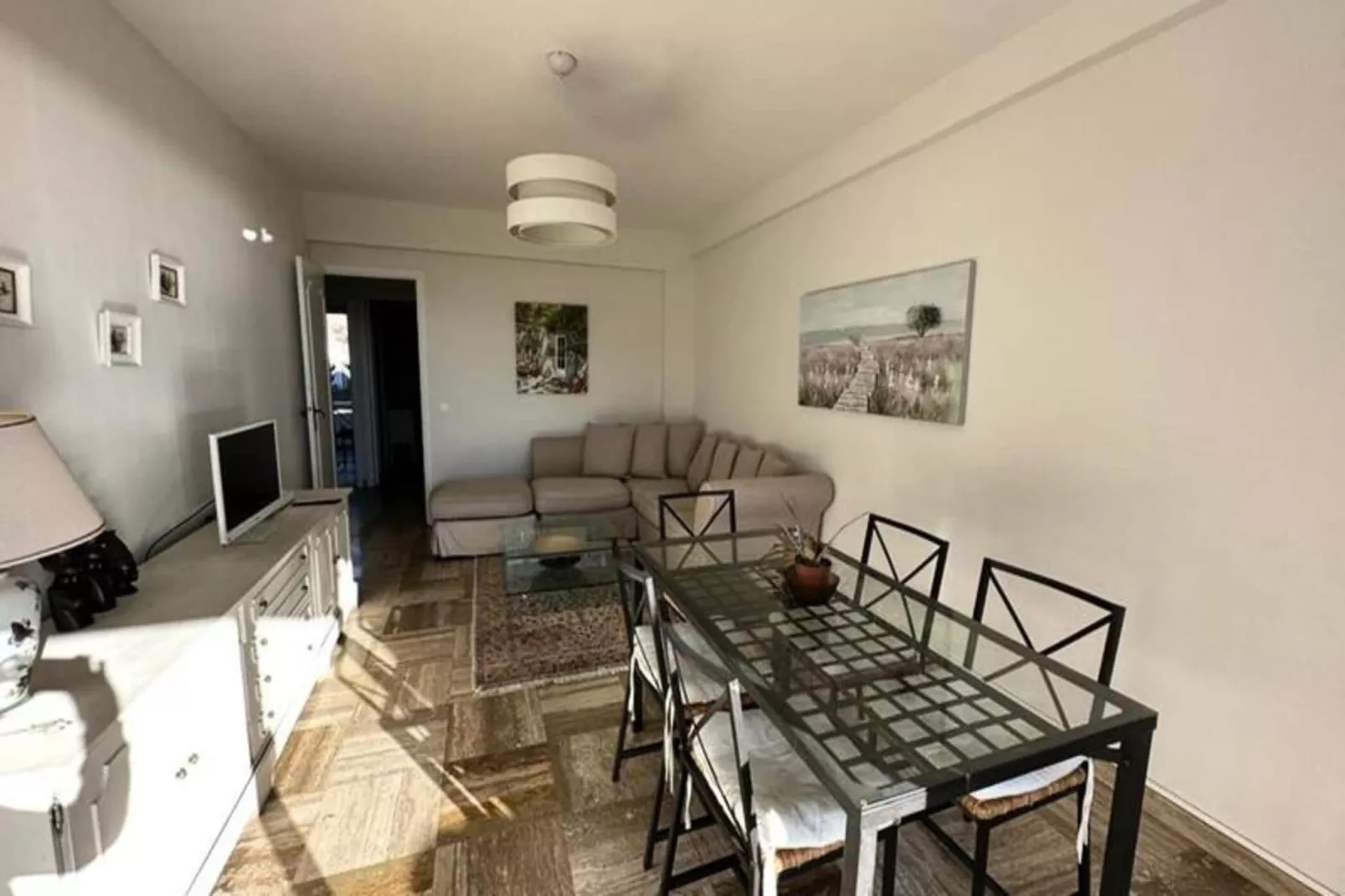 Résidence We &hearts; Cannes ! Vue Mer Incroyable 2 Chambres La Vista-Eetkamer