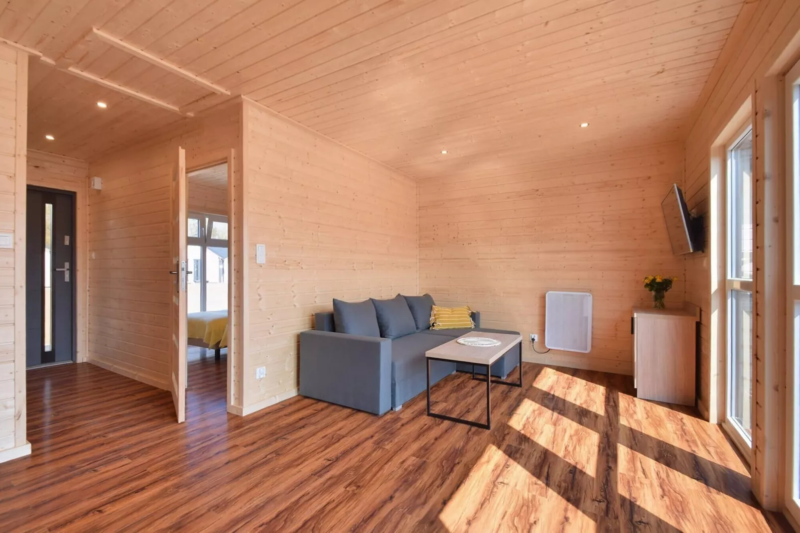 Domki wakacyjne dla 4 osób Łazy-Woonkamer