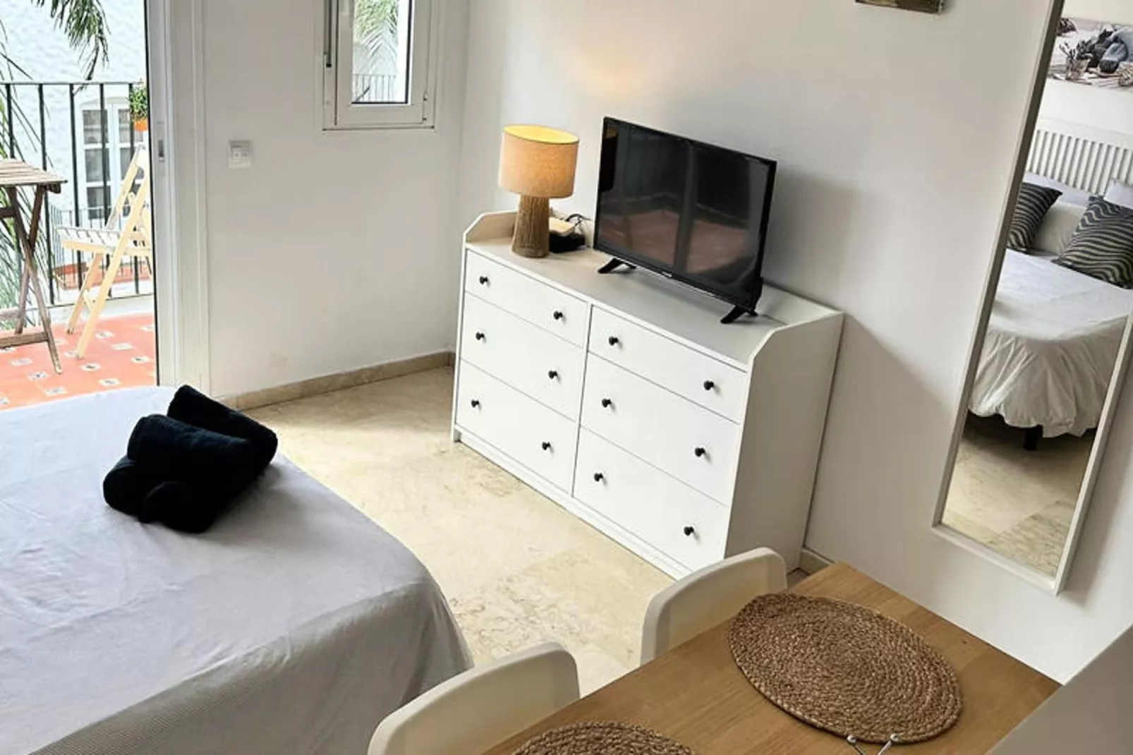 Studio à Estepona-Slaapkamer