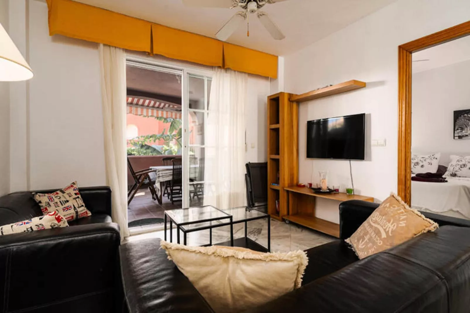 Appartements à Marbella-Woonkamer