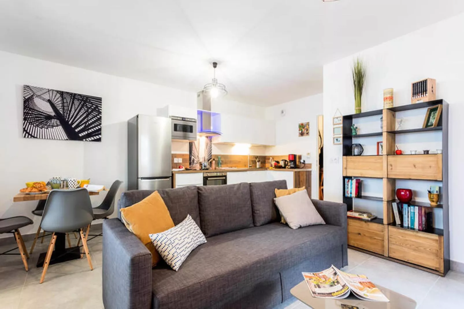 Appartements à Montpellier-Woonkamer