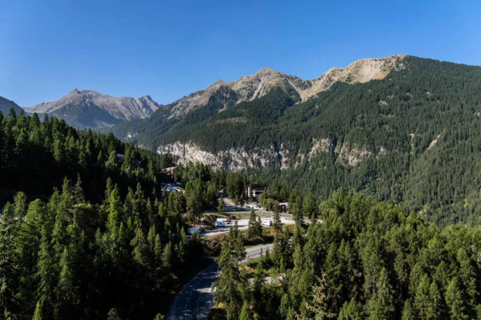 Résidence Le Belvedere - Uitzicht zomer