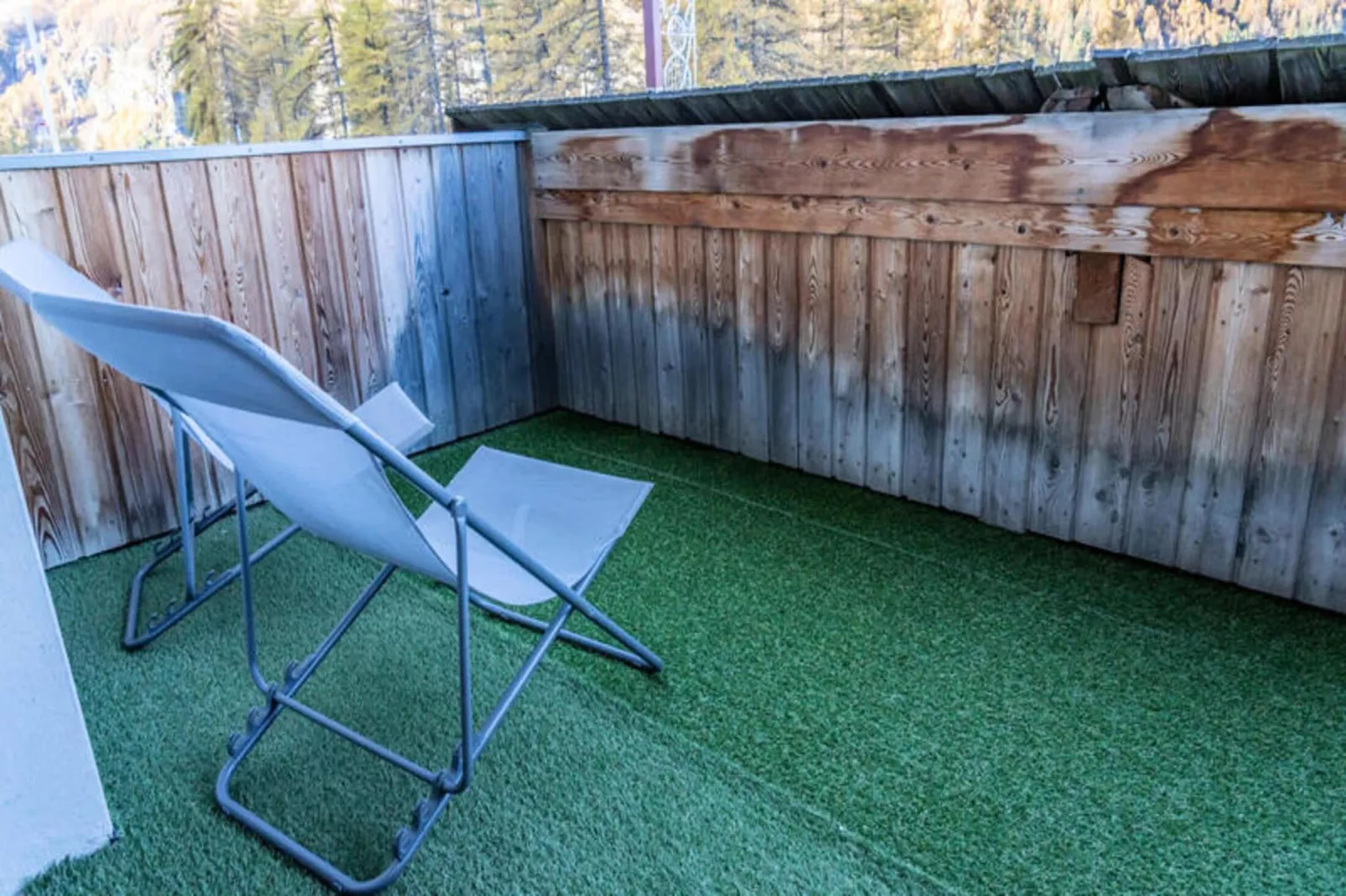 Les Chalets De Bois MÉan - A-Terrasbalkon