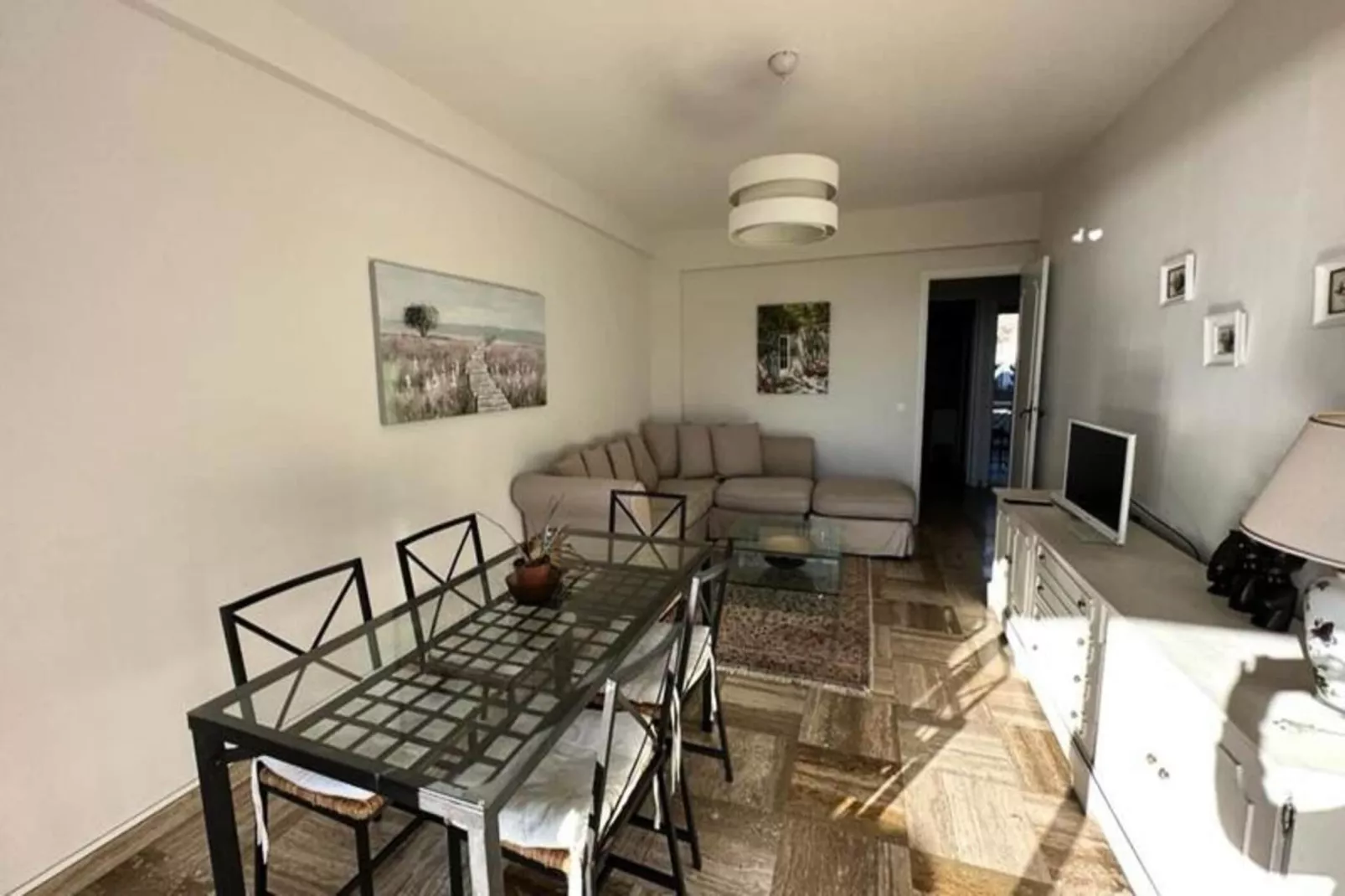 Résidence We &hearts; Cannes ! Vue Mer Incroyable 2 Chambres La Vista-Eetkamer