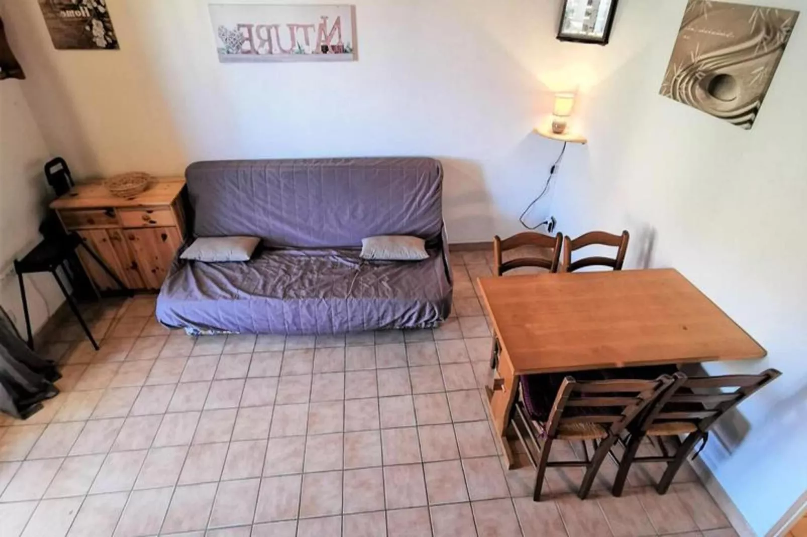 Résidence Maisons De La Plage-Woonkamer