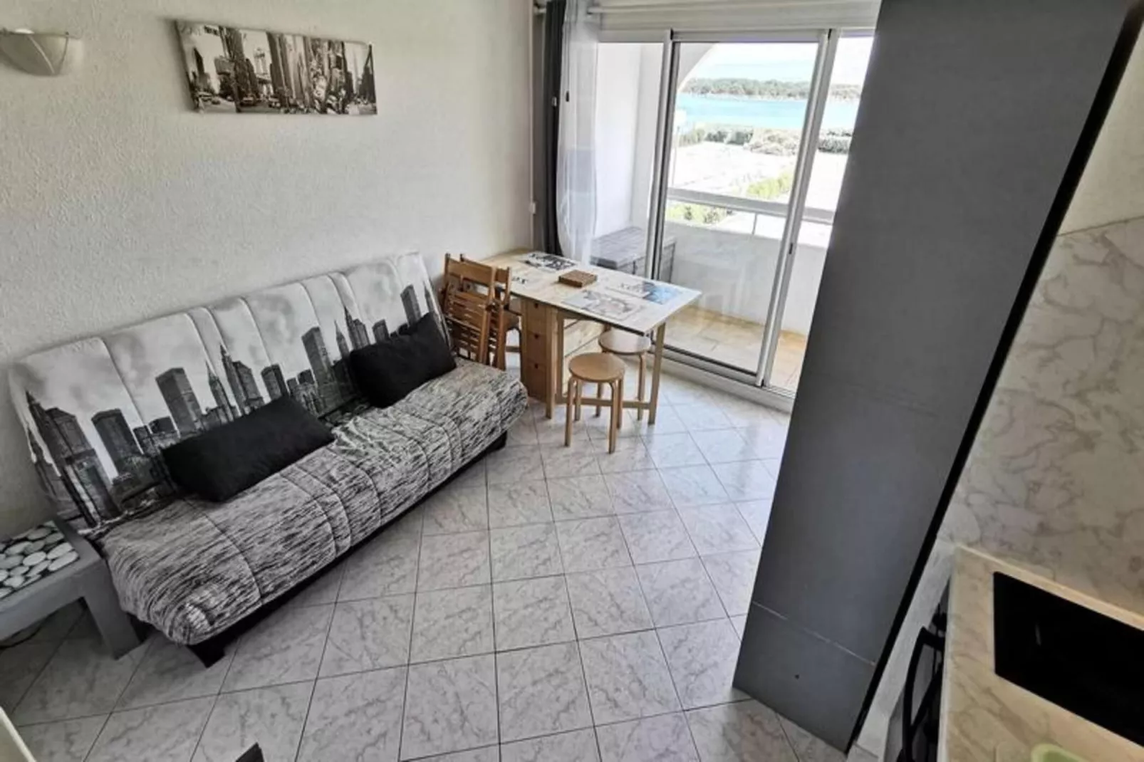 Résidence Terrasses De La Mediterranee 1-Woonkamer