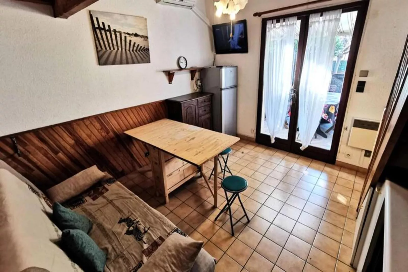 Résidence Maisons De La Plage-Woonkamer