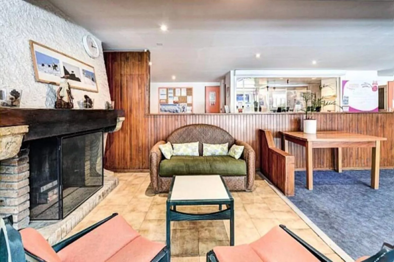 Résidence Pierre & Vacances Chantemerle-Woonkamer