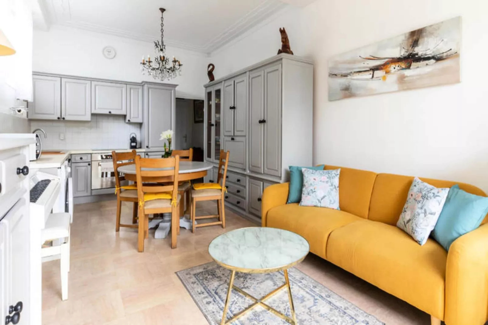 Appartements à Nice-Woonkamer