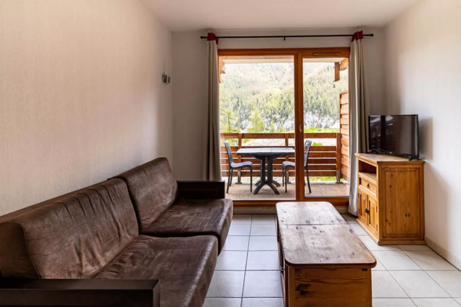 Résidence Le Balcon Des Airelles-Woonkamer