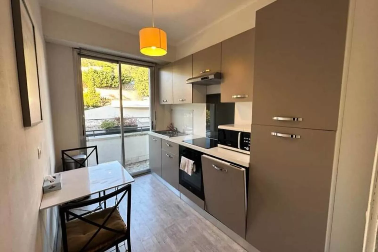 Résidence We &hearts; Cannes ! Vue Mer Incroyable 2 Chambres La Vista-Keuken