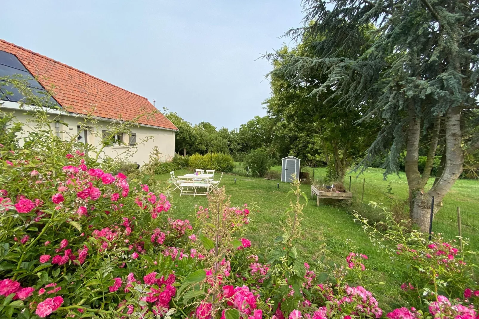 Ferienhaus in Boismont-Buitenkant zomer